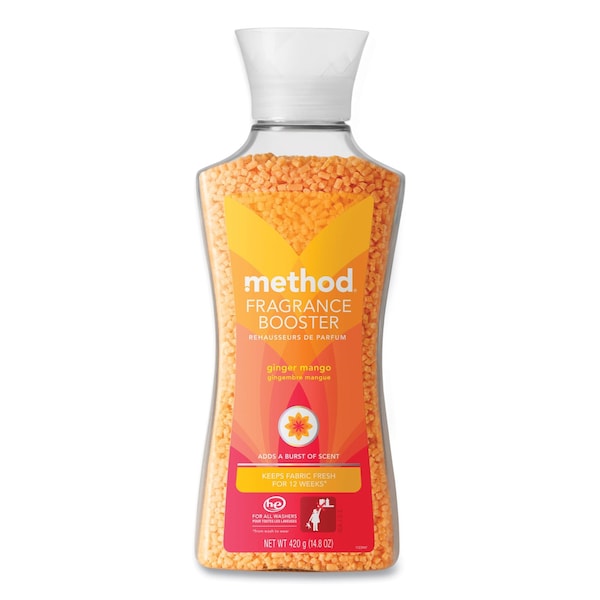Method Fragrance Booster Beads, Ginger Mango Scent, 14.8 oz Bottle, 6PK 327600 - main